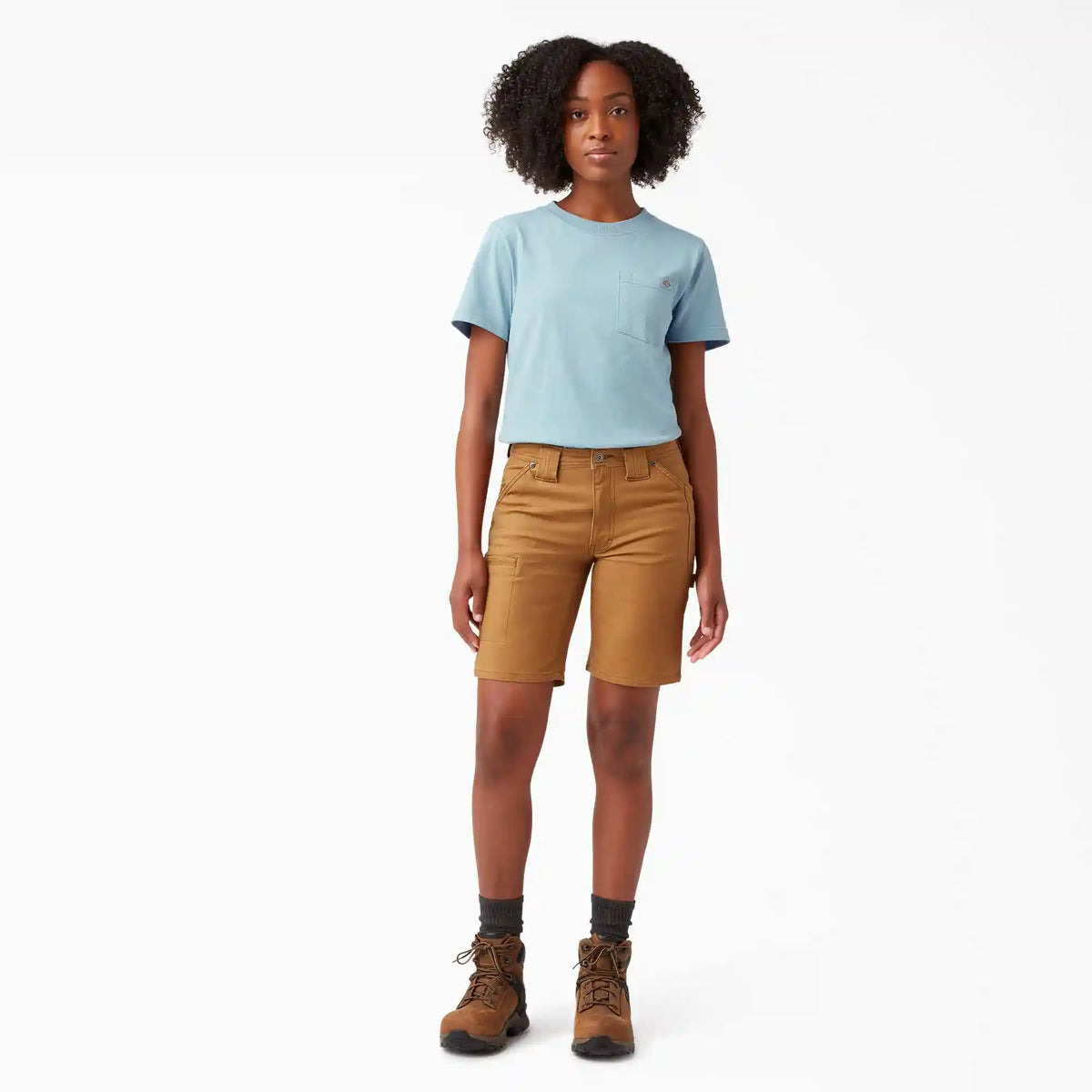 Women's Heavyweight Short Sleeve Pocket T-Shirt