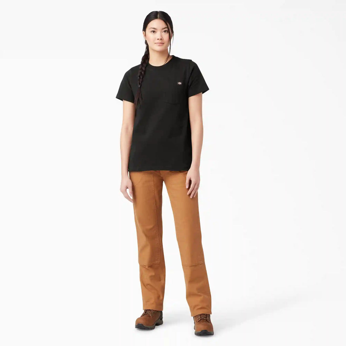 Women's Heavyweight Short Sleeve Pocket T-Shirt