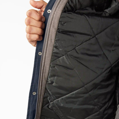 Water Repellent Duck Hooded Shirt Jacket