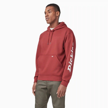 Water Repellent Sleeve Logo Hoodie