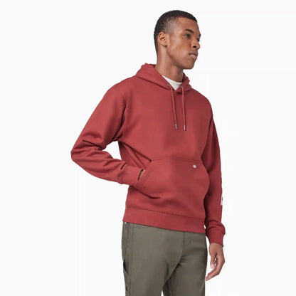 Water Repellent Sleeve Logo Hoodie