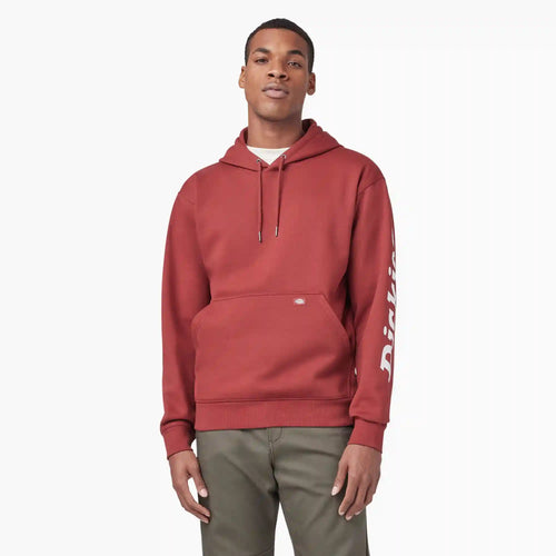 Water Repellent Sleeve Logo Hoodie