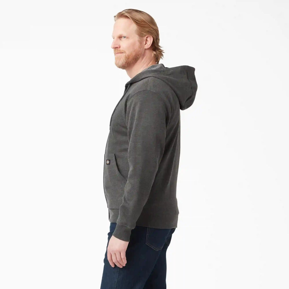 Midweight Fleece Zip Hoodie