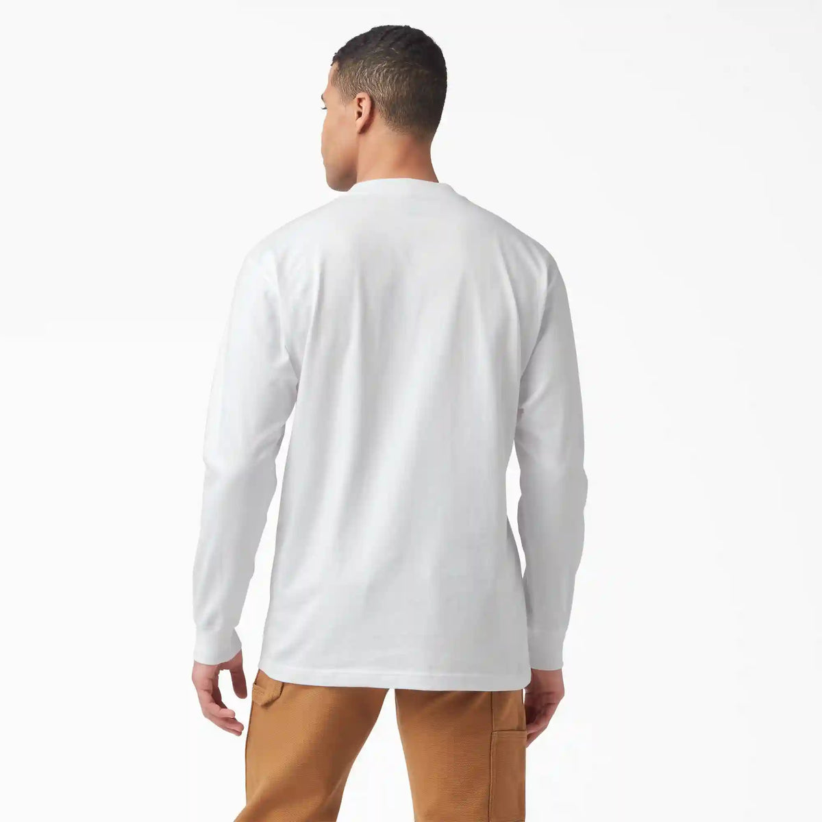 Tri-Color Logo Graphic Long Sleeve T-Shirt