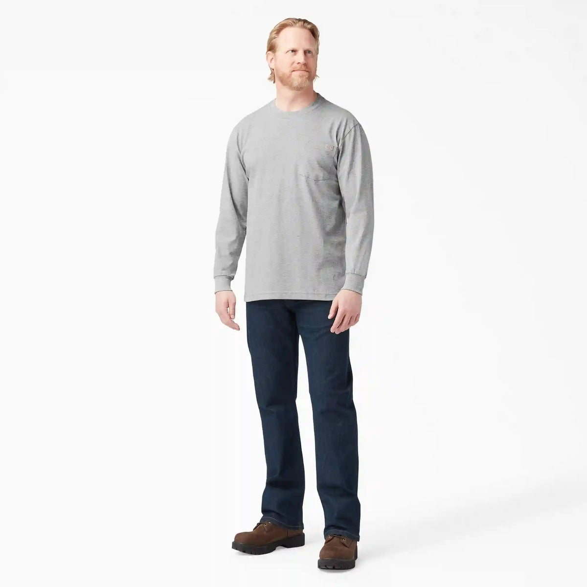 Heavyweight Long Sleeve Pocket T-Shirt