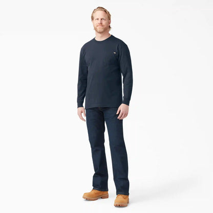 Heavyweight Long Sleeve Pocket T-Shirt