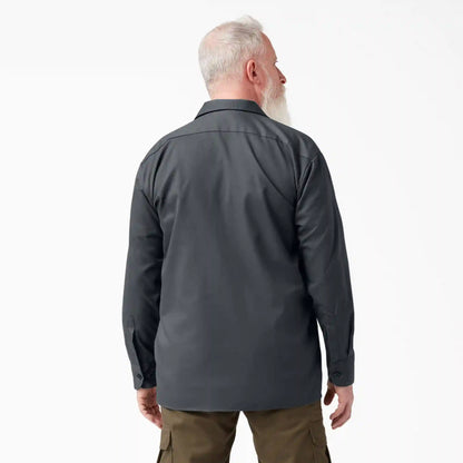 FLEX Relaxed Fit Long Sleeve Work Shirt
