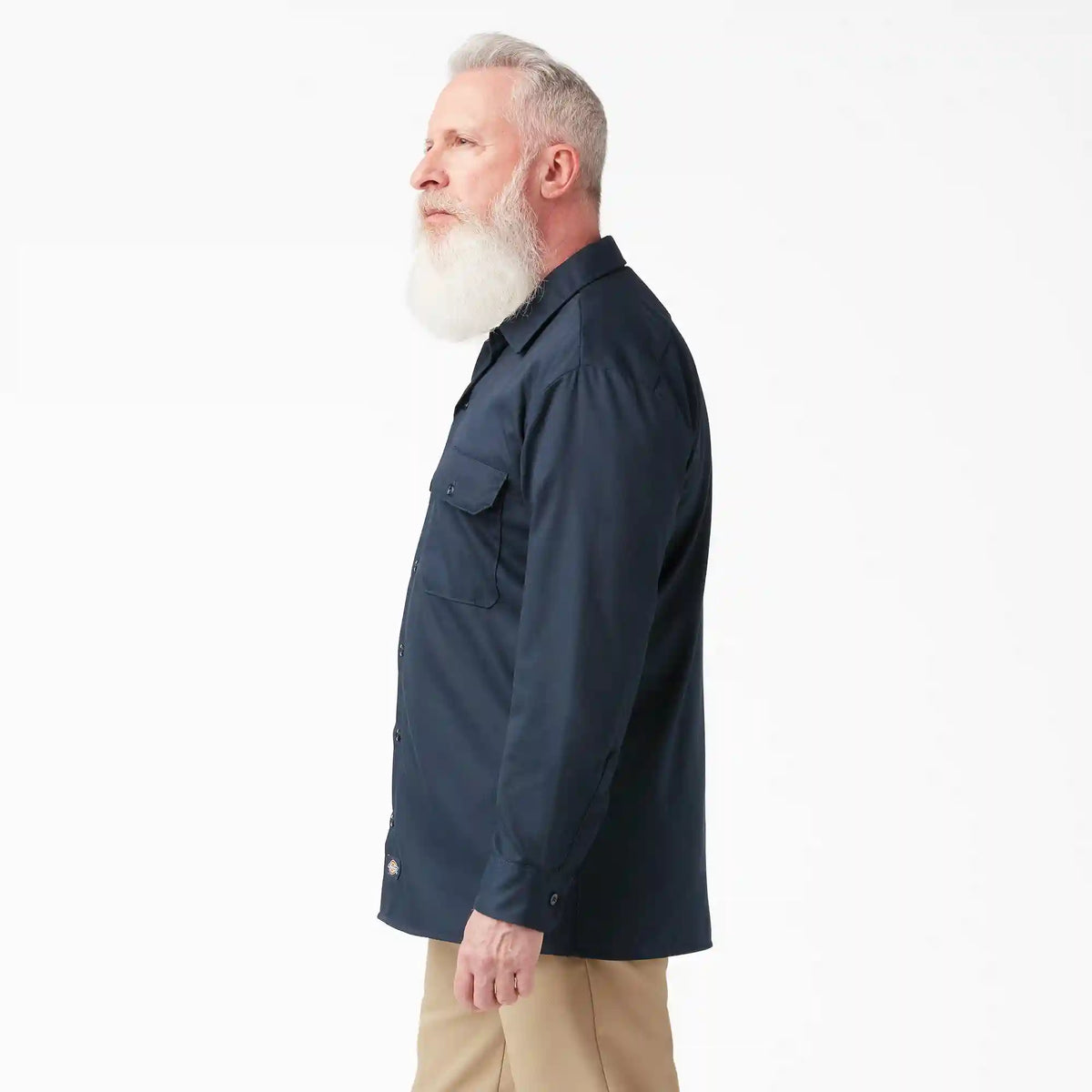 FLEX Relaxed Fit Long Sleeve Work Shirt