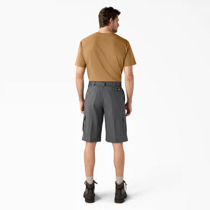 FLEX Relaxed Fit Cargo Shorts, 13"