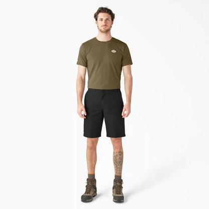 FLEX Relaxed Fit Work Shorts, 11"