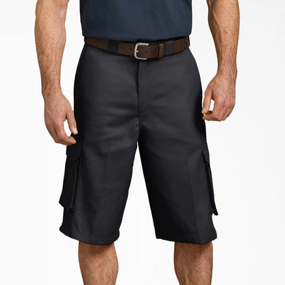FLEX Loose Fit Cargo Work Shorts, 13"