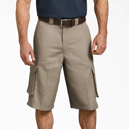 FLEX Loose Fit Cargo Work Shorts, 13"