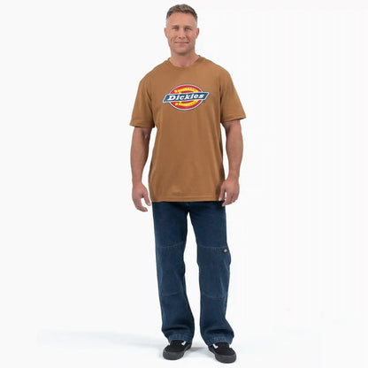 Short Sleeve Tri-Color Logo Graphic T-Shirt