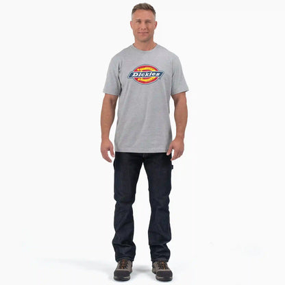 Short Sleeve Tri-Color Logo Graphic T-Shirt