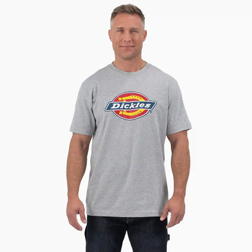 Short Sleeve Tri-Color Logo Graphic T-Shirt