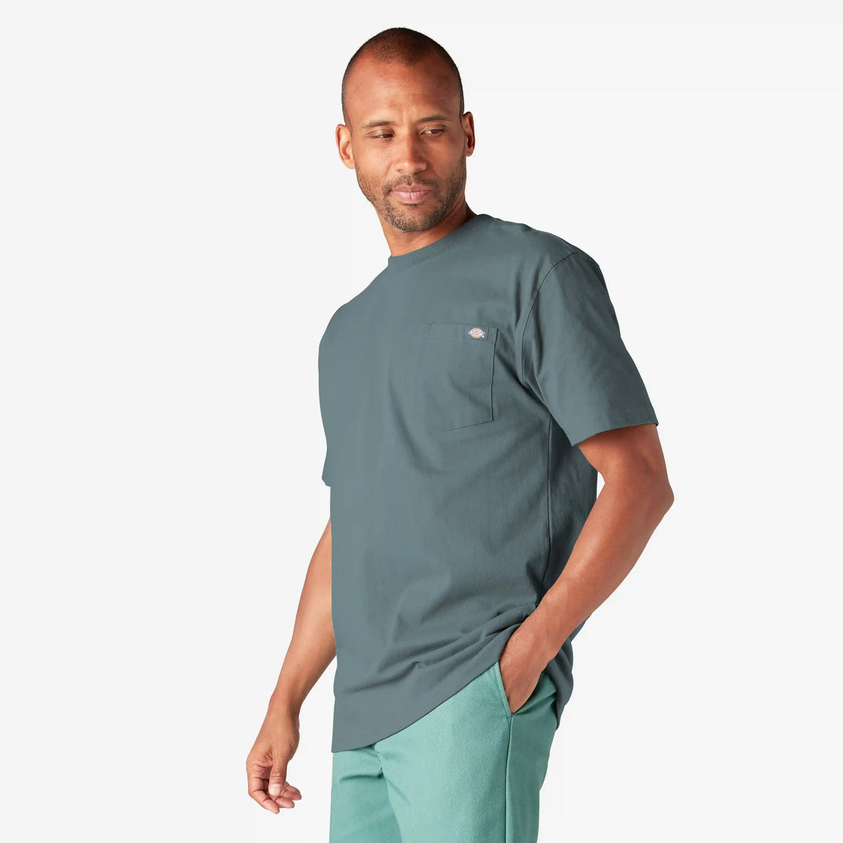 Heavyweight Short Sleeve Pocket T-Shirt