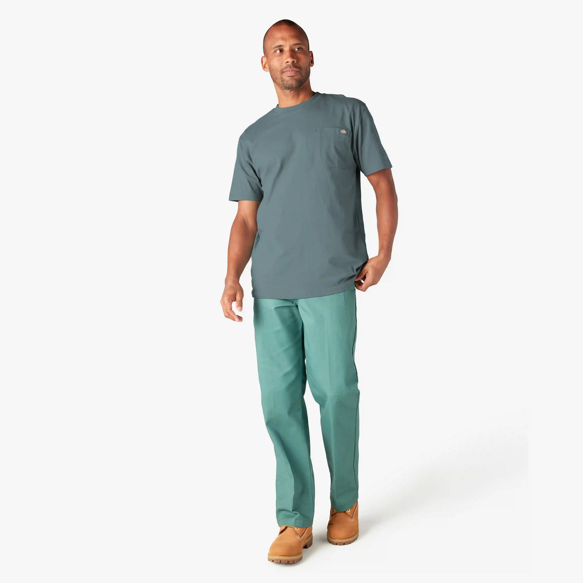 Heavyweight Short Sleeve Pocket T-Shirt