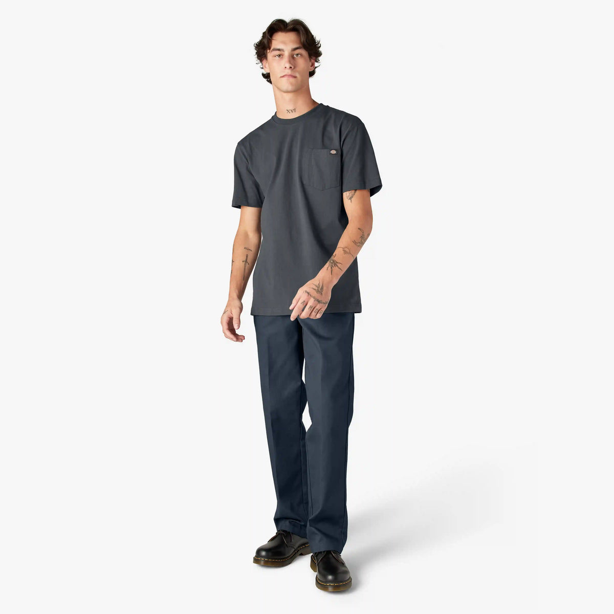 Heavyweight Short Sleeve Pocket T-Shirt