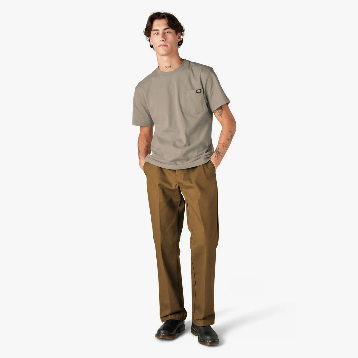 Heavyweight Short Sleeve Pocket T-Shirt