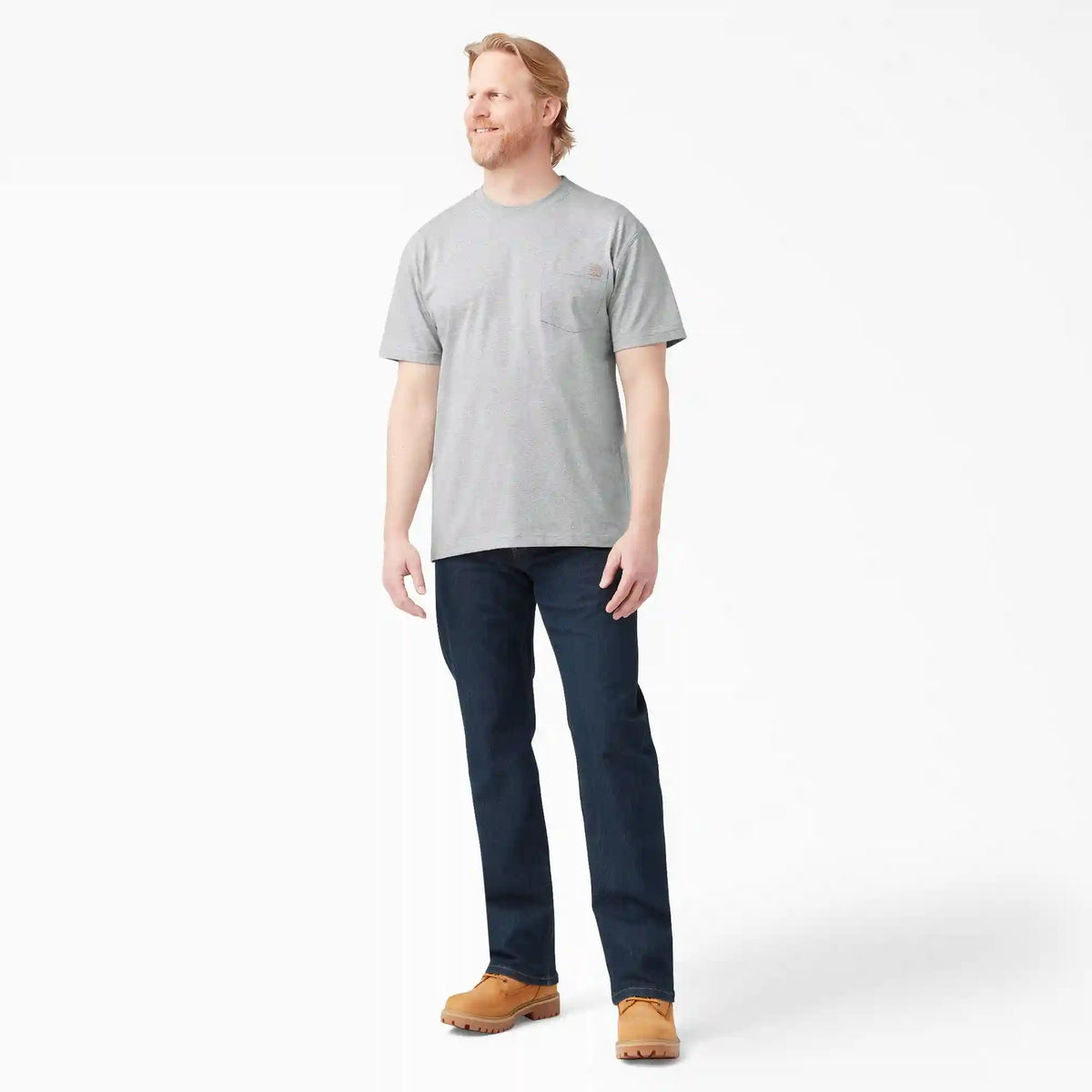 Heavyweight Short Sleeve Pocket T-Shirt