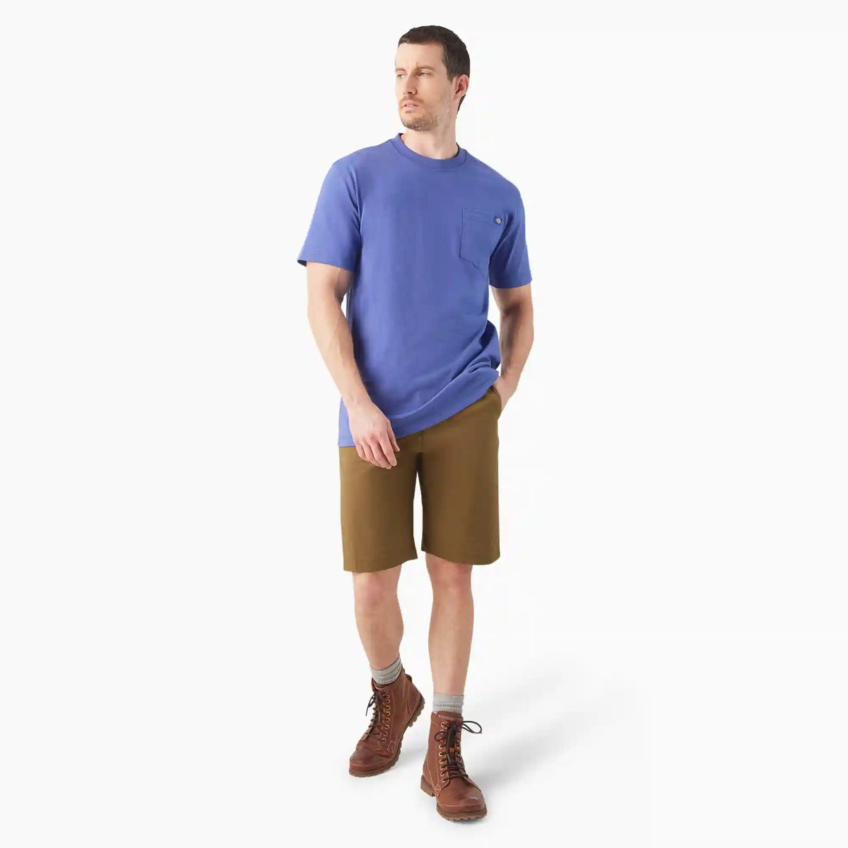 Heavyweight Short Sleeve Pocket T-Shirt