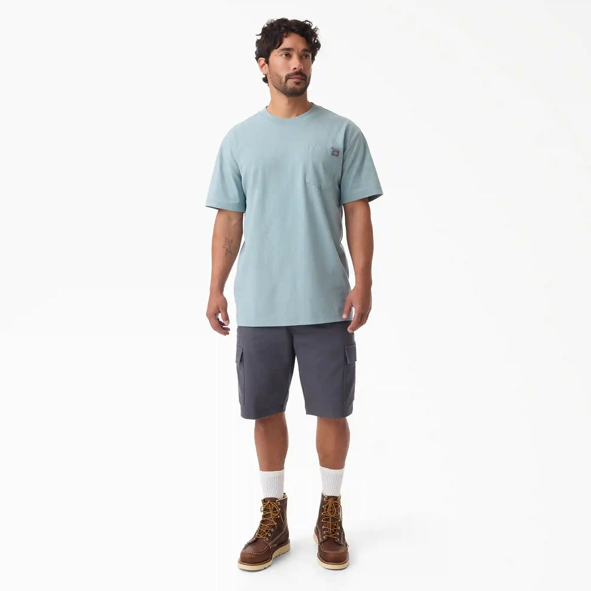Heavyweight Short Sleeve Pocket T-Shirt