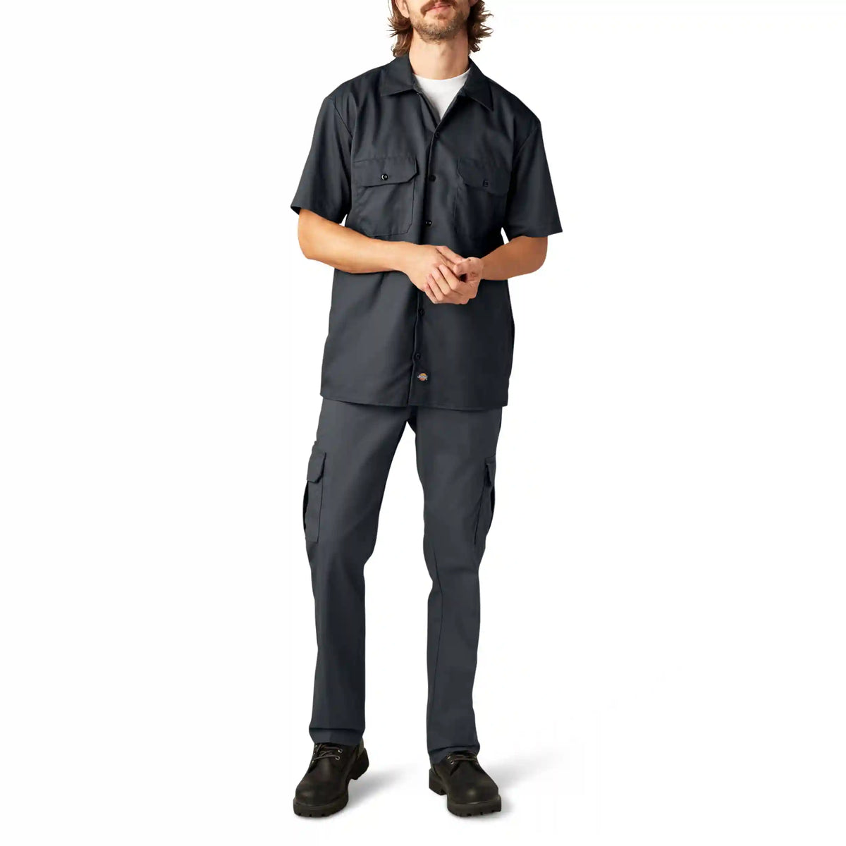 FLEX Relaxed Fit Short Sleeve Work Shirt