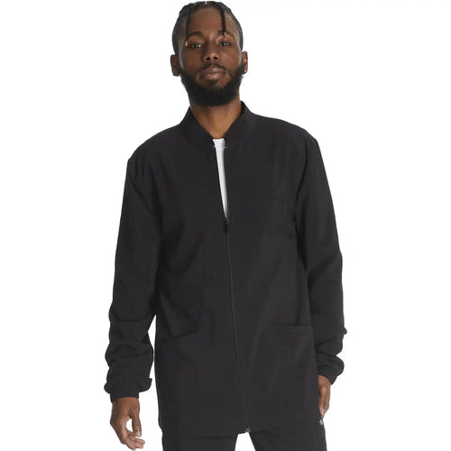 Men's EDS Essentials Zip Front Scrub Jacket