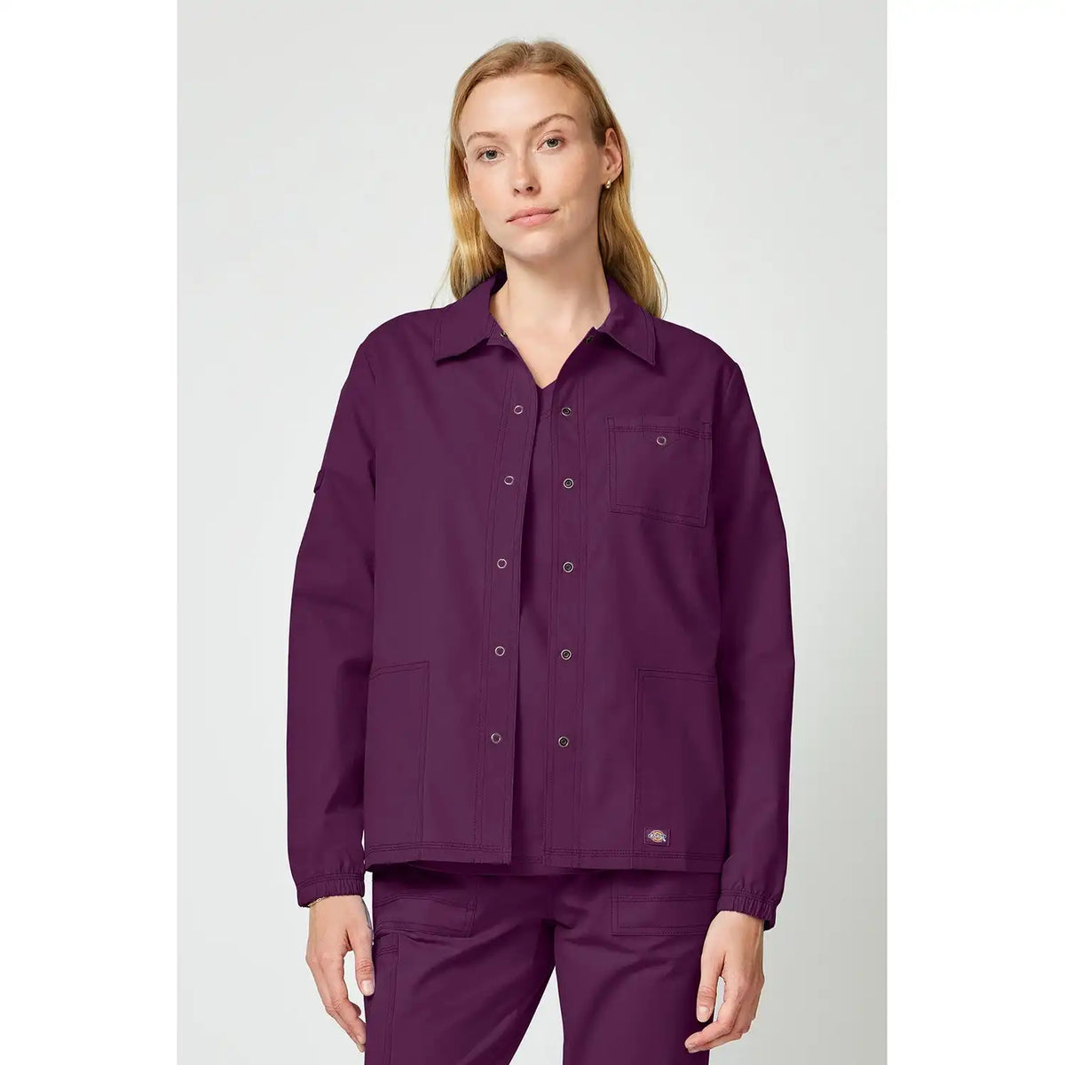 Women's Forge Snap Front Scrub Jacket