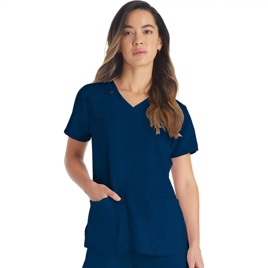 Women's EDS Essentials V-Neck Scrub Top