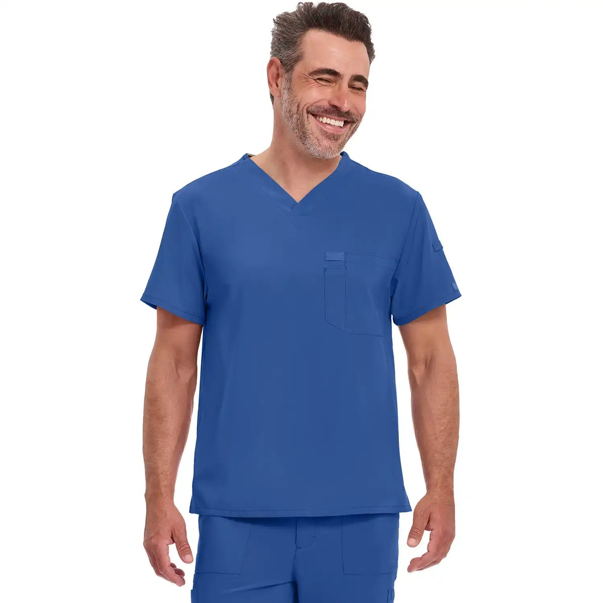 Men's EDS Essentials Tuckable V-Neck Scrub Top