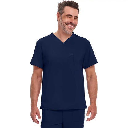 Men's EDS Essentials Tuckable V-Neck Scrub Top