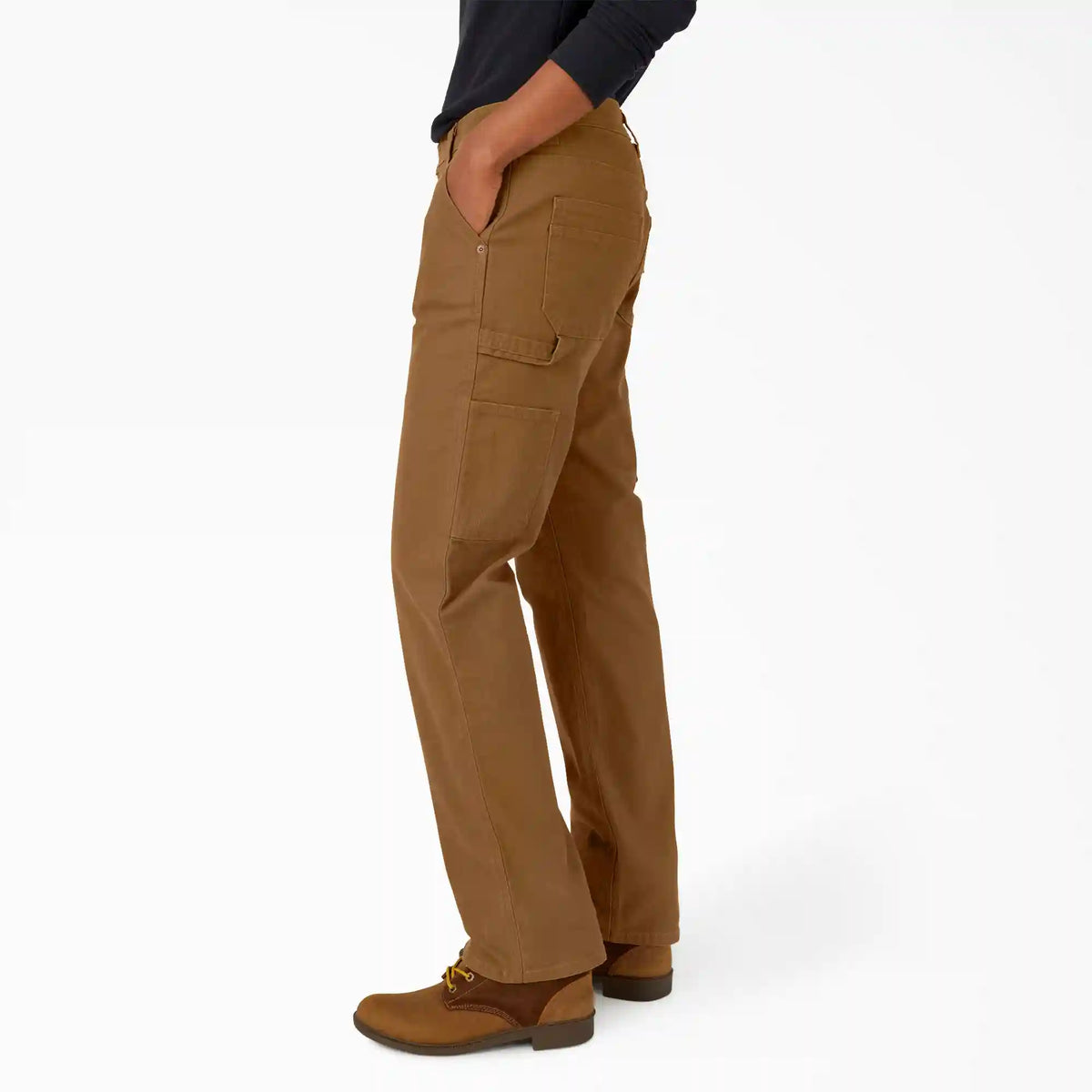 Women's FLEX Relaxed Straight Fit Duck Carpenter Pants