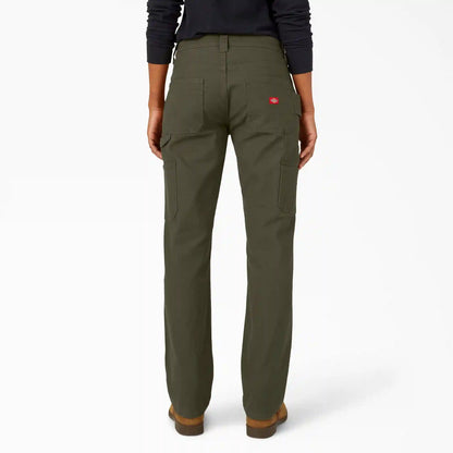 Women's FLEX Relaxed Straight Fit Duck Carpenter Pants