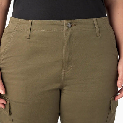 Women's Plus High Rise Fit Cargo Pants