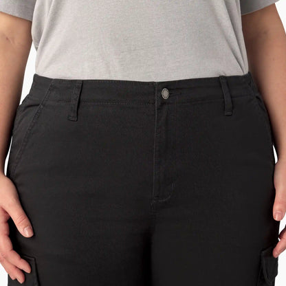Women's Plus High Rise Fit Cargo Pants