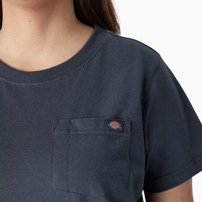 Women's Plus Heavyweight Short Sleeve Pocket T-Shirt