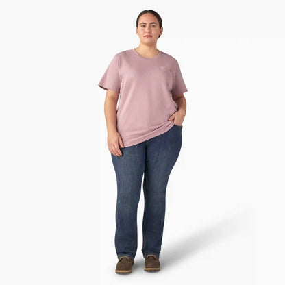 Women's Plus Heavyweight Short Sleeve Pocket T-Shirt