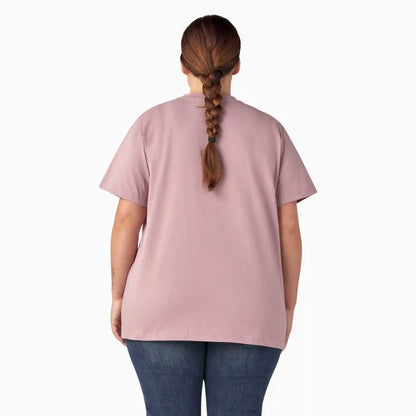 Women's Plus Heavyweight Short Sleeve Pocket T-Shirt