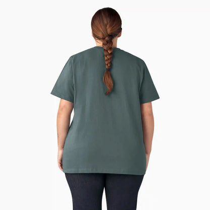Women's Plus Heavyweight Short Sleeve Pocket T-Shirt