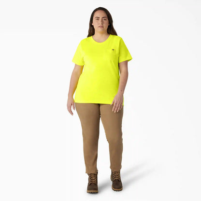 Women's Plus Heavyweight Short Sleeve Pocket T-Shirt