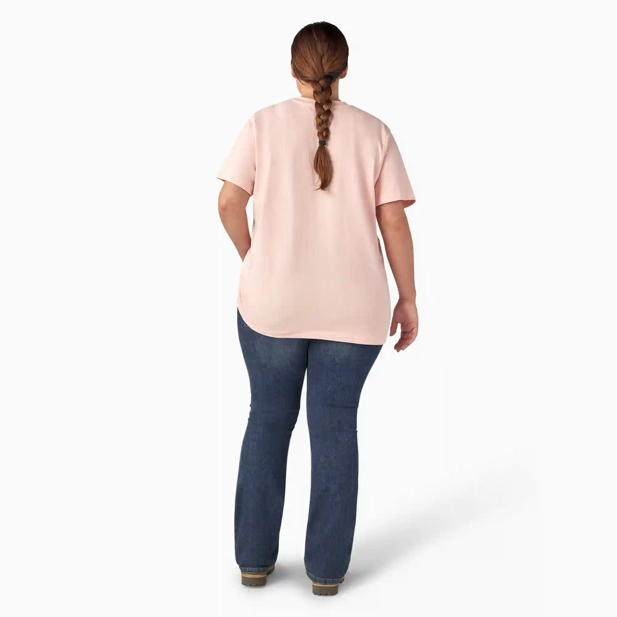 Women's Plus Heavyweight Short Sleeve Pocket T-Shirt
