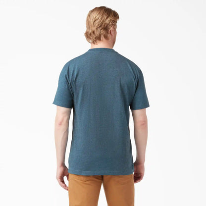 Heavyweight Heathered Short Sleeve Pocket T-Shirt