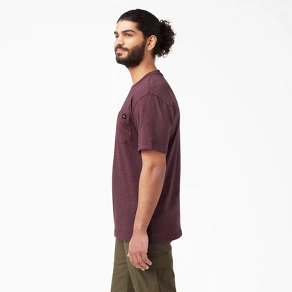 Heavyweight Heathered Short Sleeve Pocket T-Shirt
