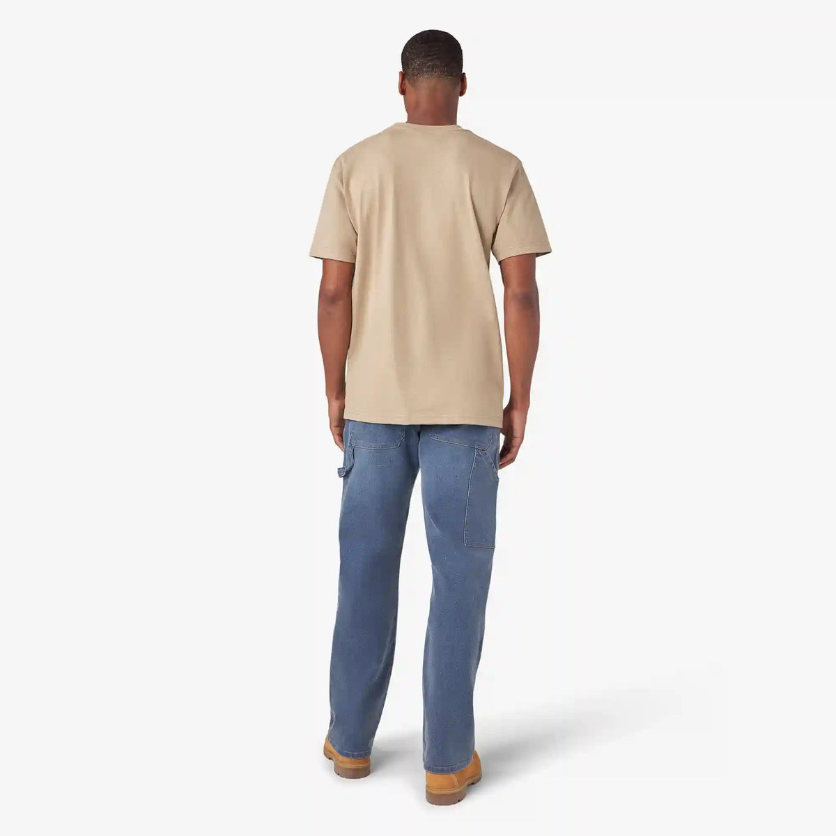 Heavyweight Heathered Short Sleeve Pocket T-Shirt