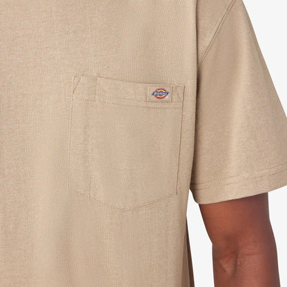 Heavyweight Heathered Short Sleeve Pocket T-Shirt