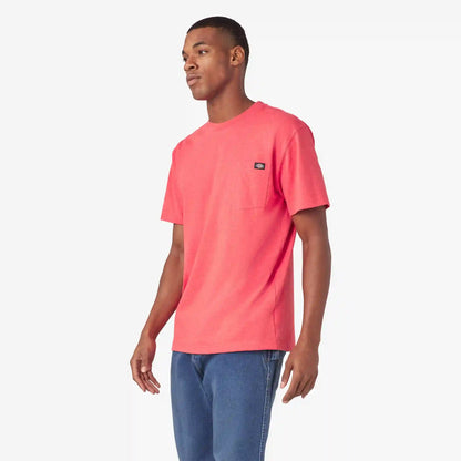 Heavyweight Heathered Short Sleeve Pocket T-Shirt
