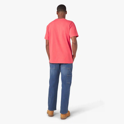 Heavyweight Heathered Short Sleeve Pocket T-Shirt