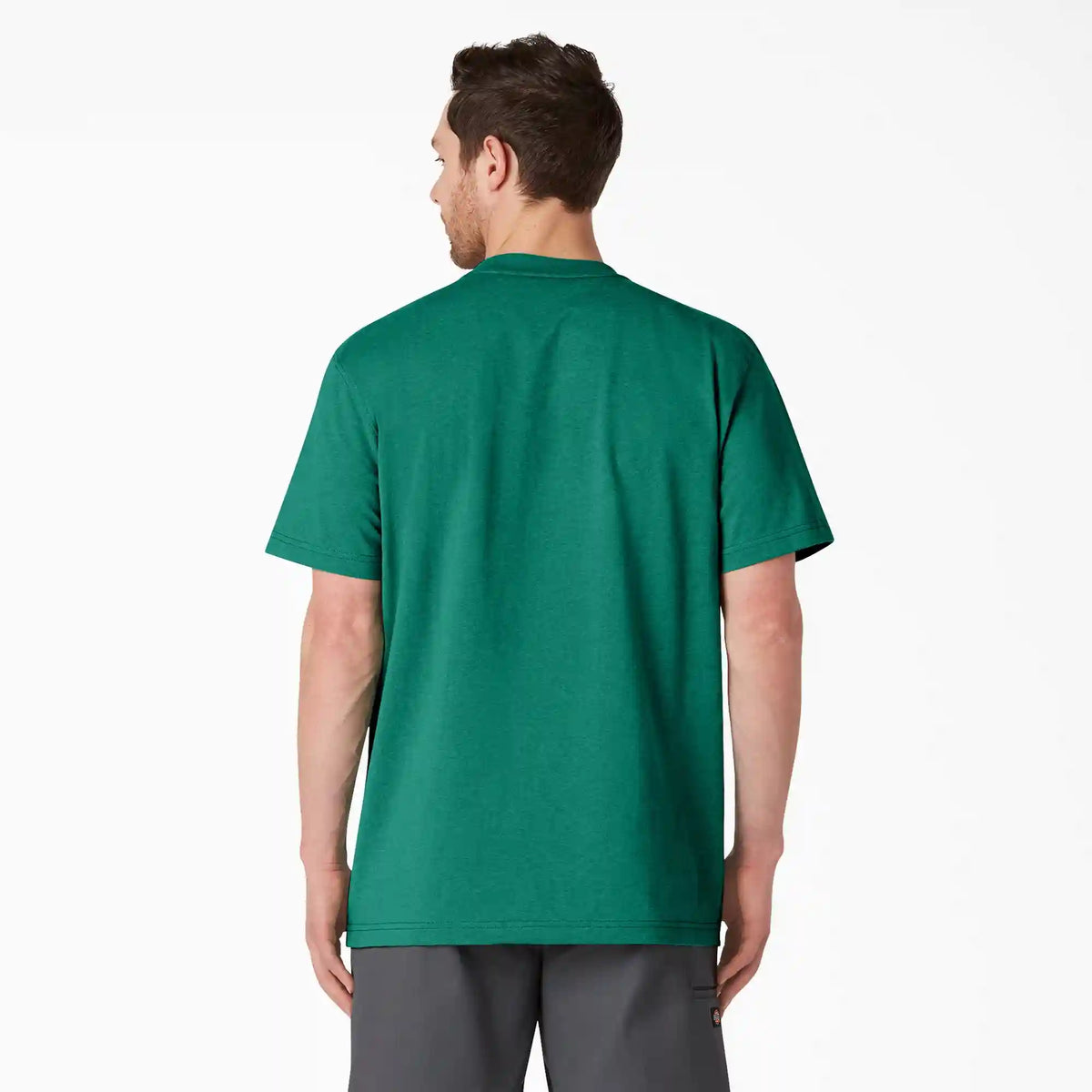 Heavyweight Heathered Short Sleeve Pocket T-Shirt