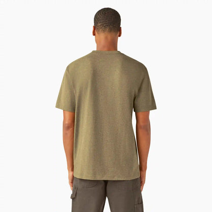 Heavyweight Heathered Short Sleeve Pocket T-Shirt